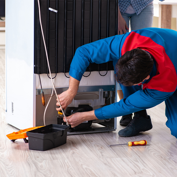 how much do you charge for refrigerator repair services in Underwood WA